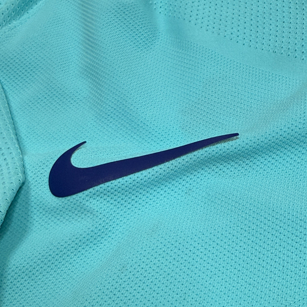 Nike 2017 Barcelona Messi Player Soccer Jersey L Away