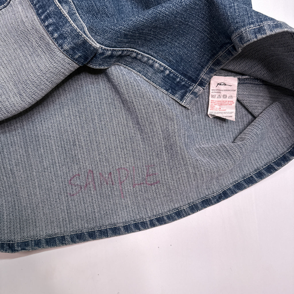 Y2K Fubu Denim Western Midi Dress