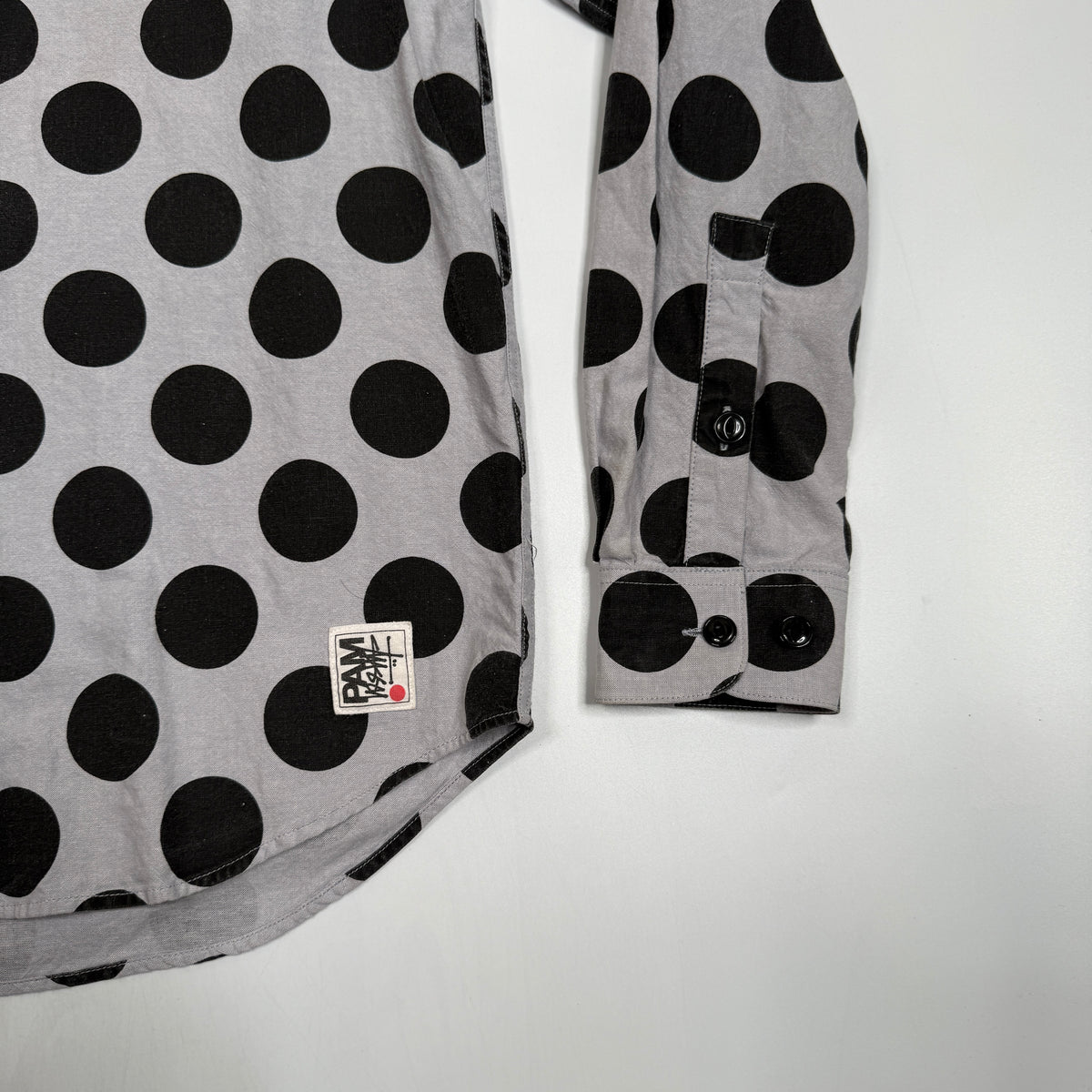 2011 Stussy Pam Polka Dot L/S Button Up S