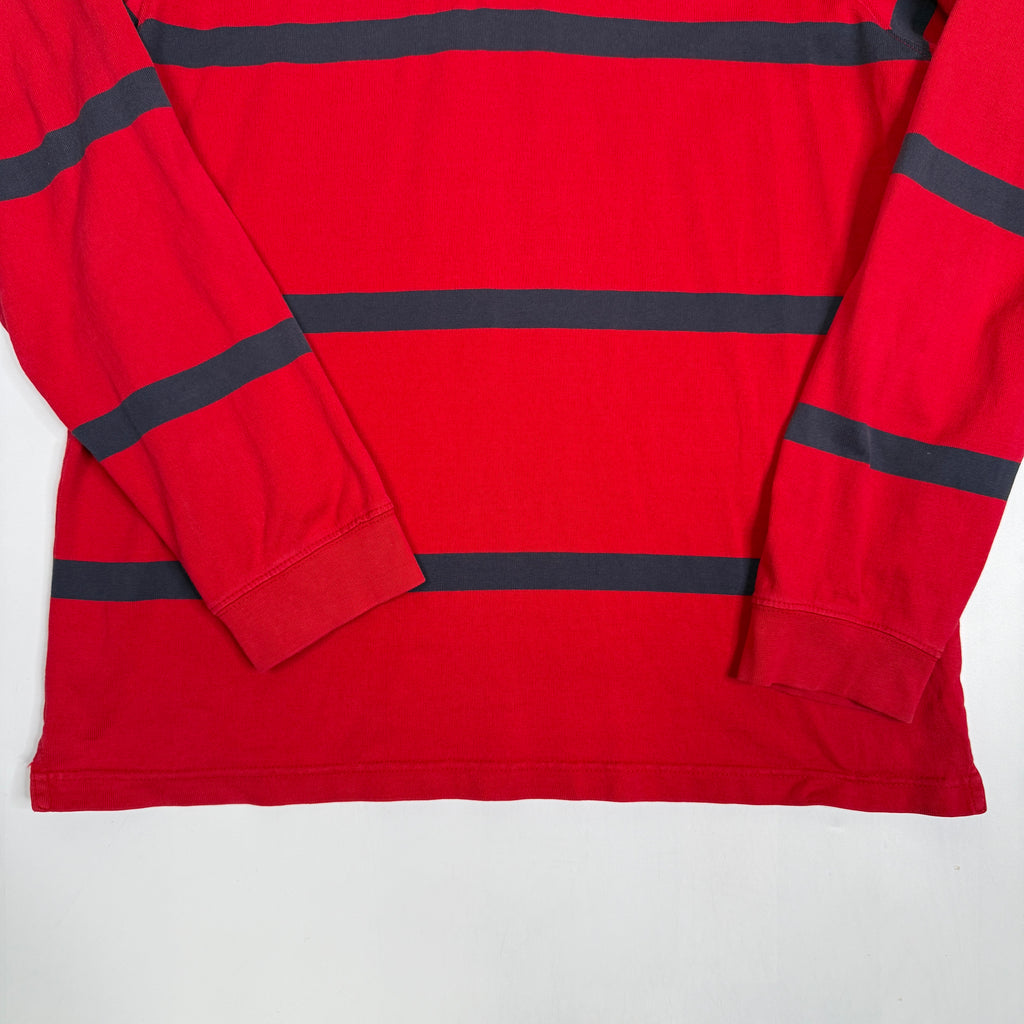 VTG Chaps Striped Rugby Polo L