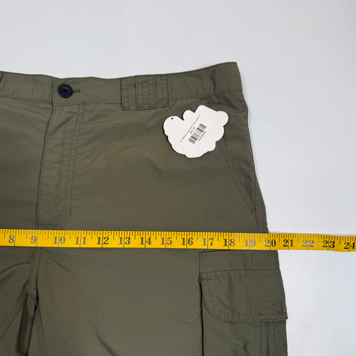 Y2K Magellan Outdoor Utility Cut Off Pants 36" Olive