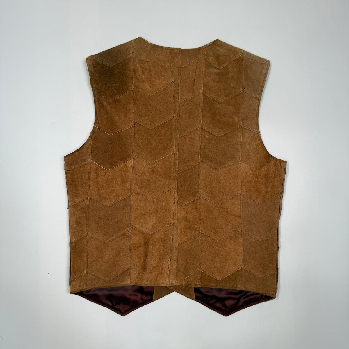 VTG Randy Nichols Suede Leather Vest S