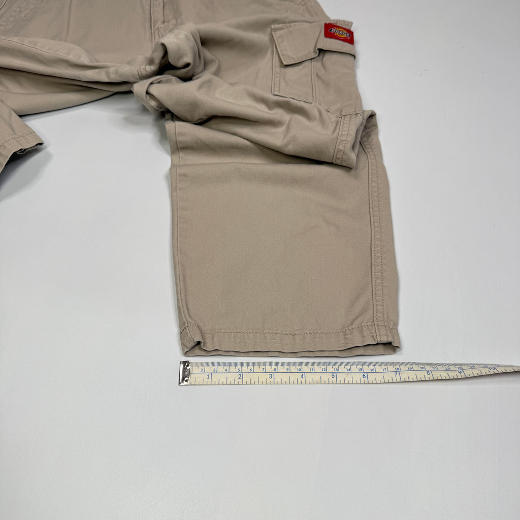 Y2K Dickies Cargo Pants 27" XS Khaki