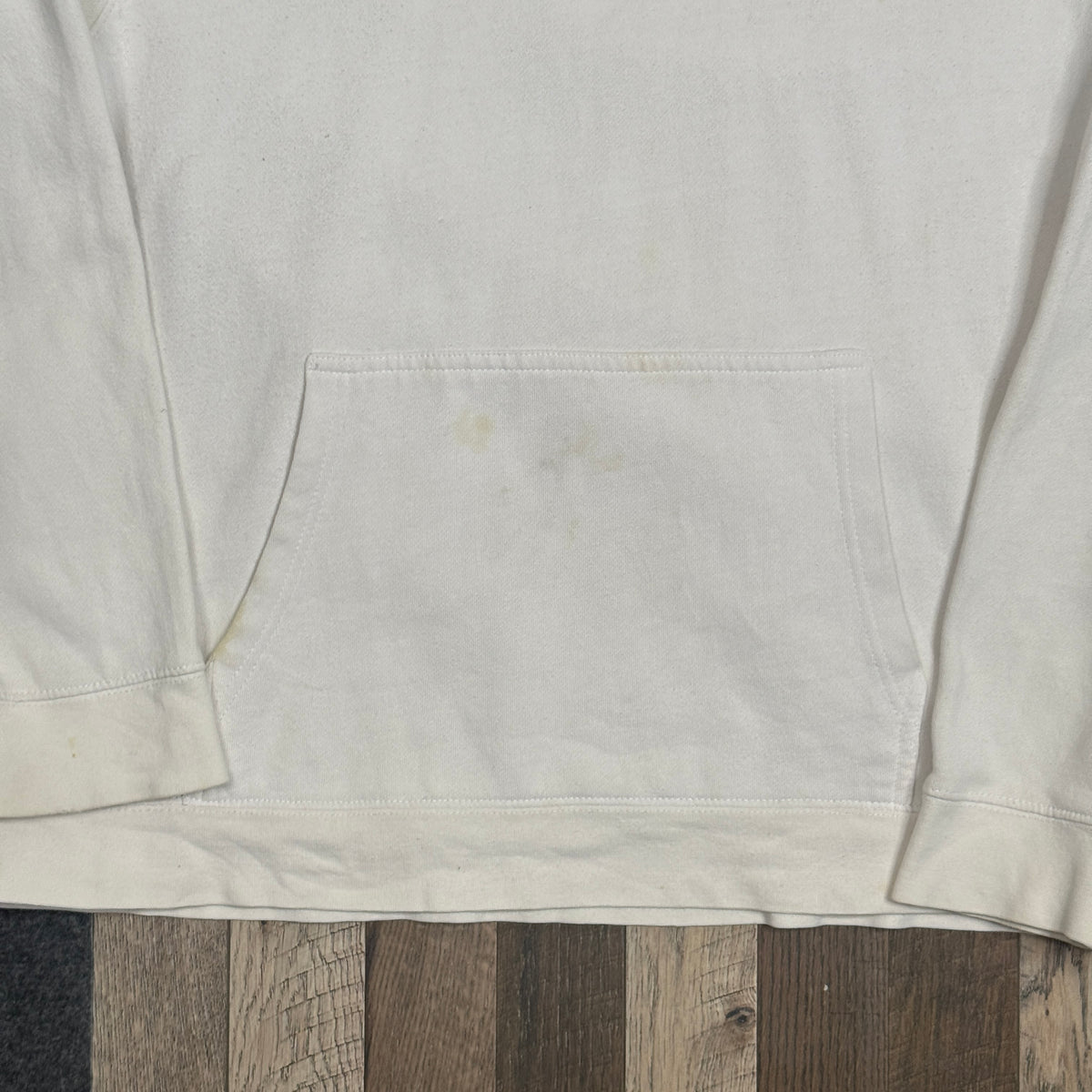 Stussy Yin Yang Distressed Hoodie L/XL