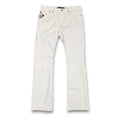 Y2K Polo Jeans Ralph Lauren Mid Rise Bootcut Jeans 33" M/L White