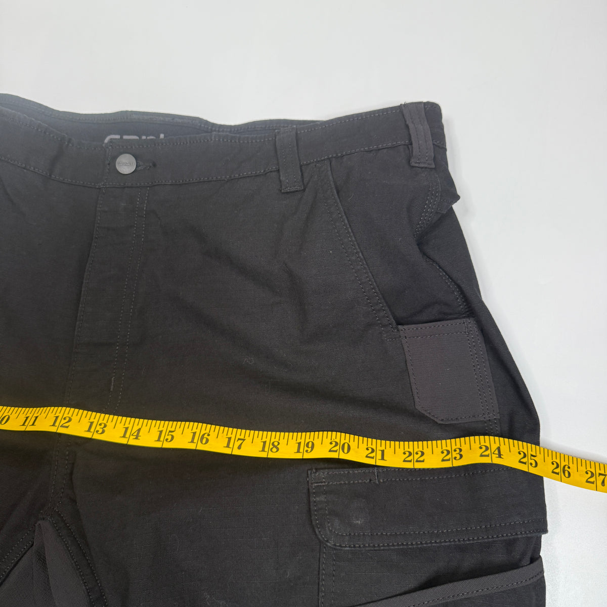 Carhartt Steel Rugged Flex Relaxed Fit Double Front Cargo Work Pants 40" Black