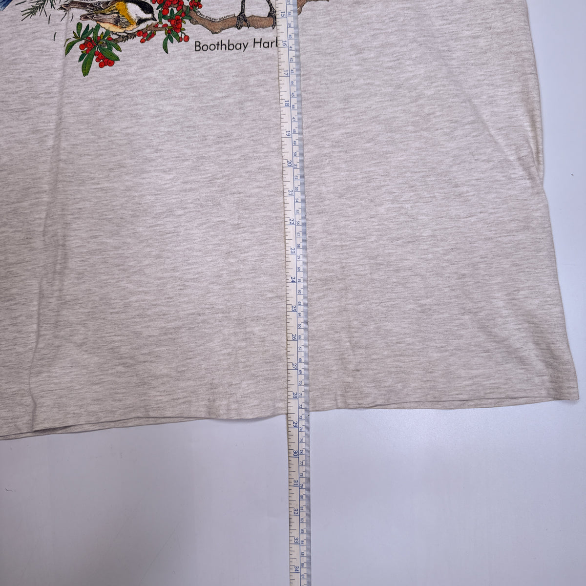 VTG Natures Flock Of Birds T Shirt L/XL