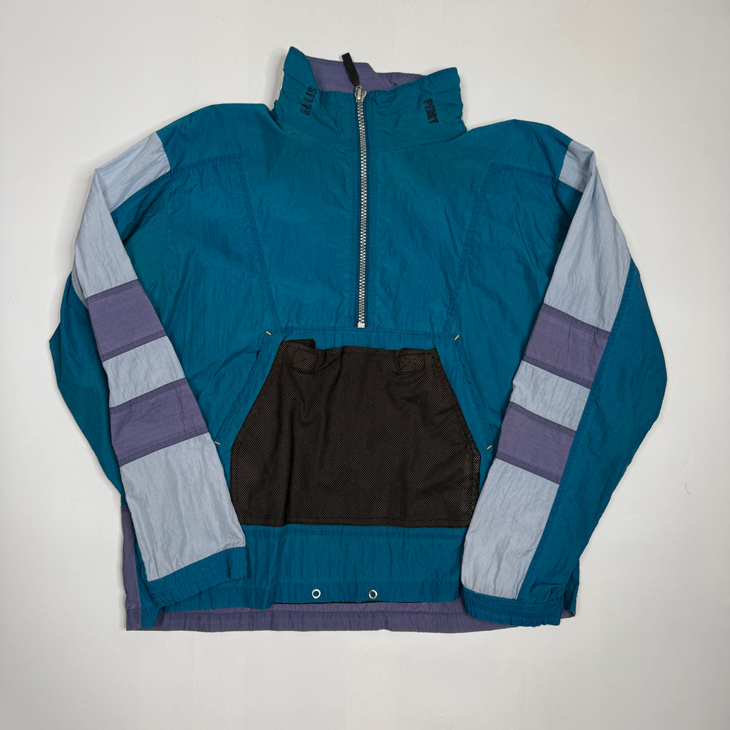 VTG Perry Ellis America Colorblock Windbreaker Pullover M