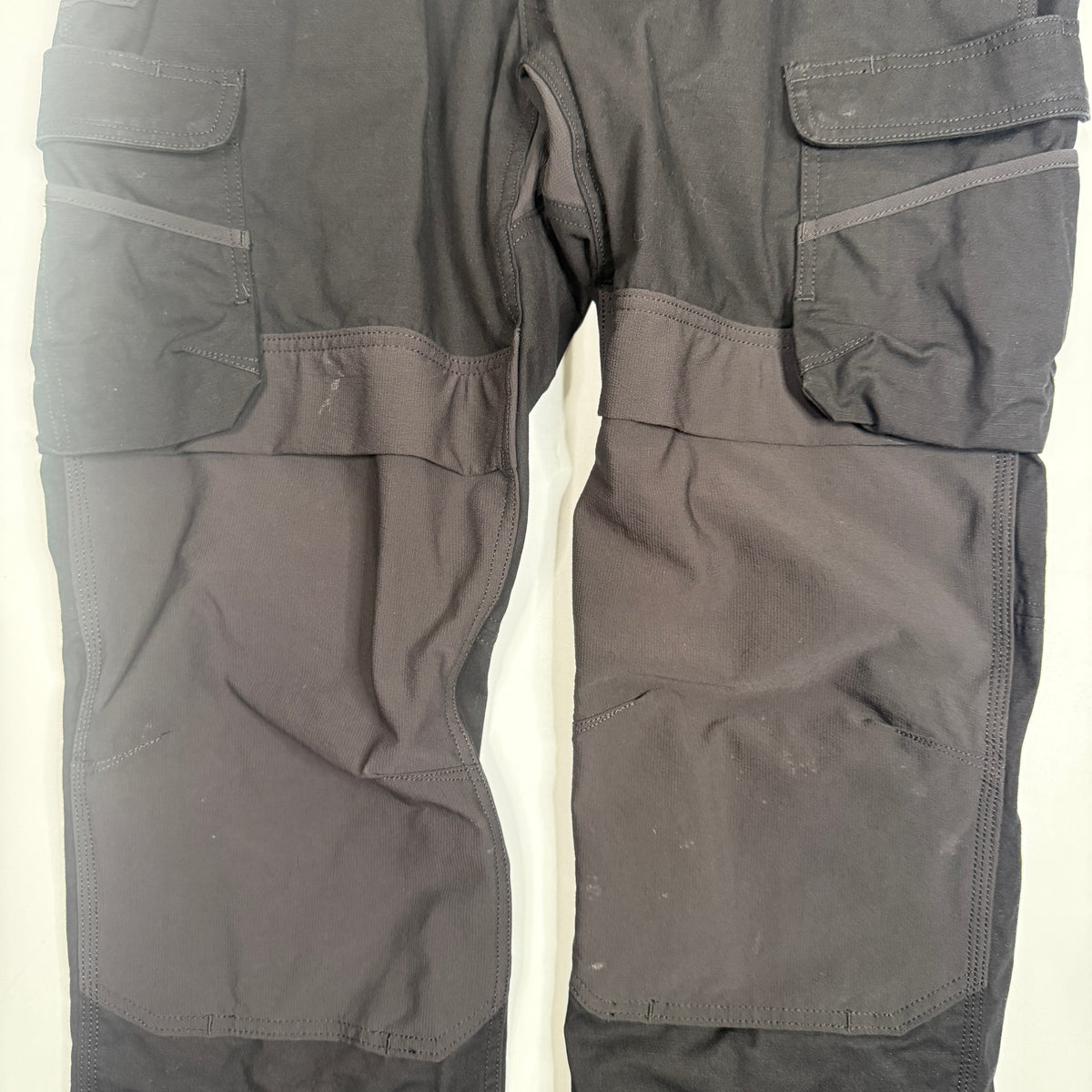 Carhartt Steel Rugged Flex Relaxed Fit Double Front Cargo Work Pants 40" Black