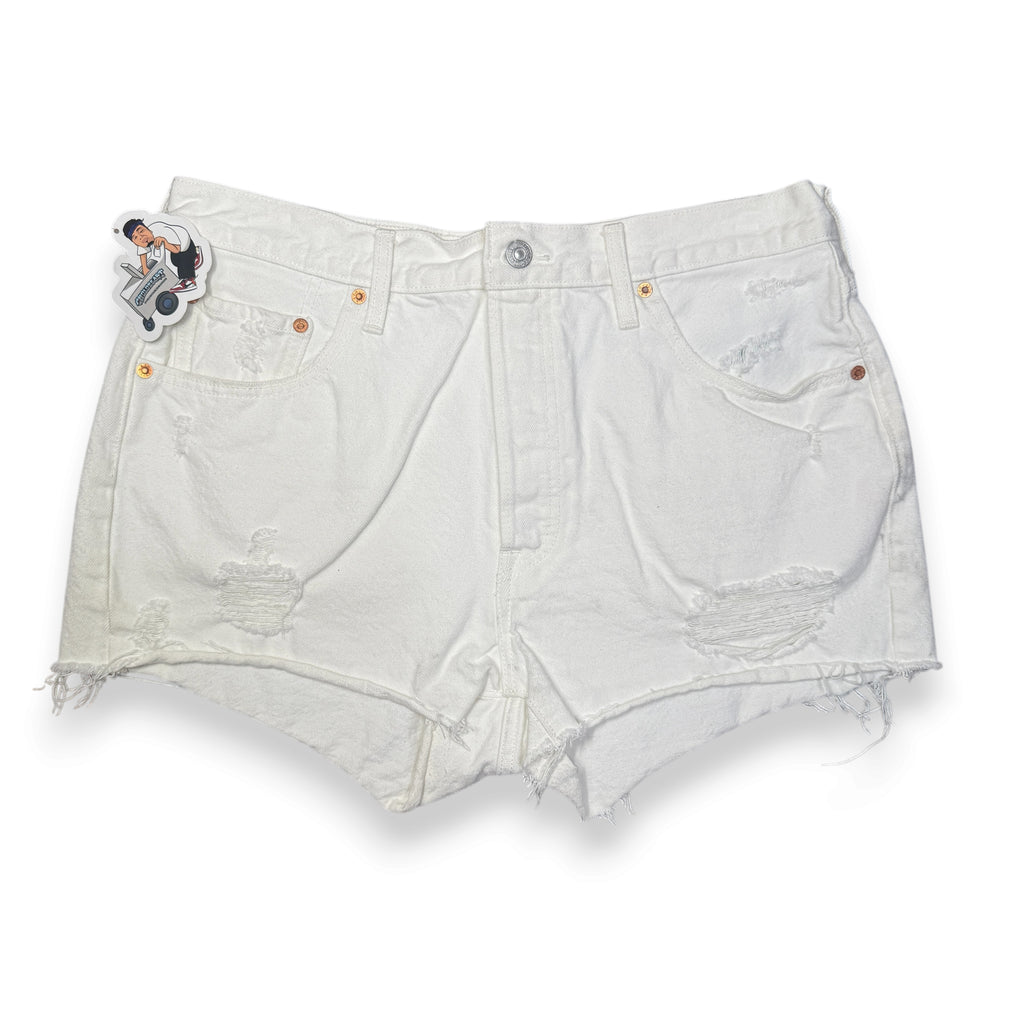 501 Premium Levis Shorts 33" M/L White
