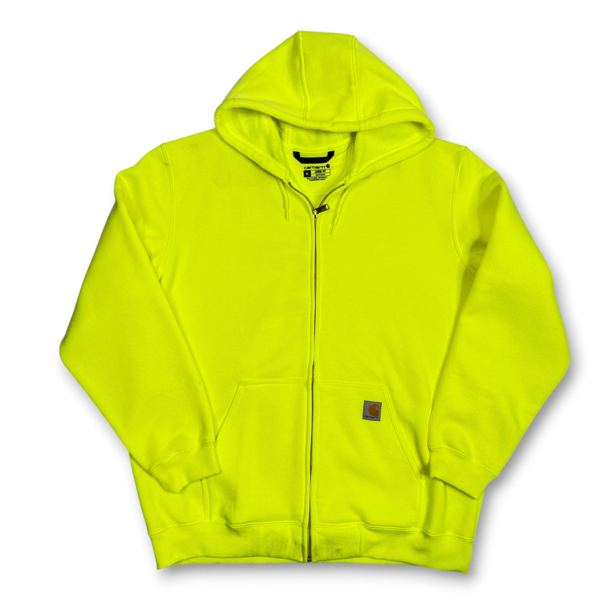 NWOT Carhartt Loose Fit Midweight Hoodie XL Bright Lime