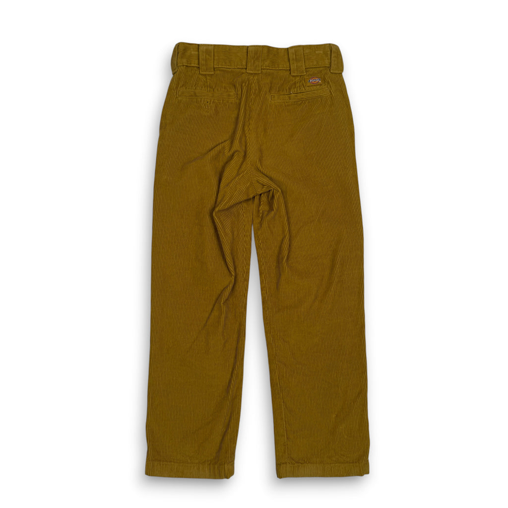 Dickies Corduroy Straight Leg Pants 28" S Mustard