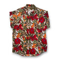 VTG Bruno Floral Silk Button Up M
