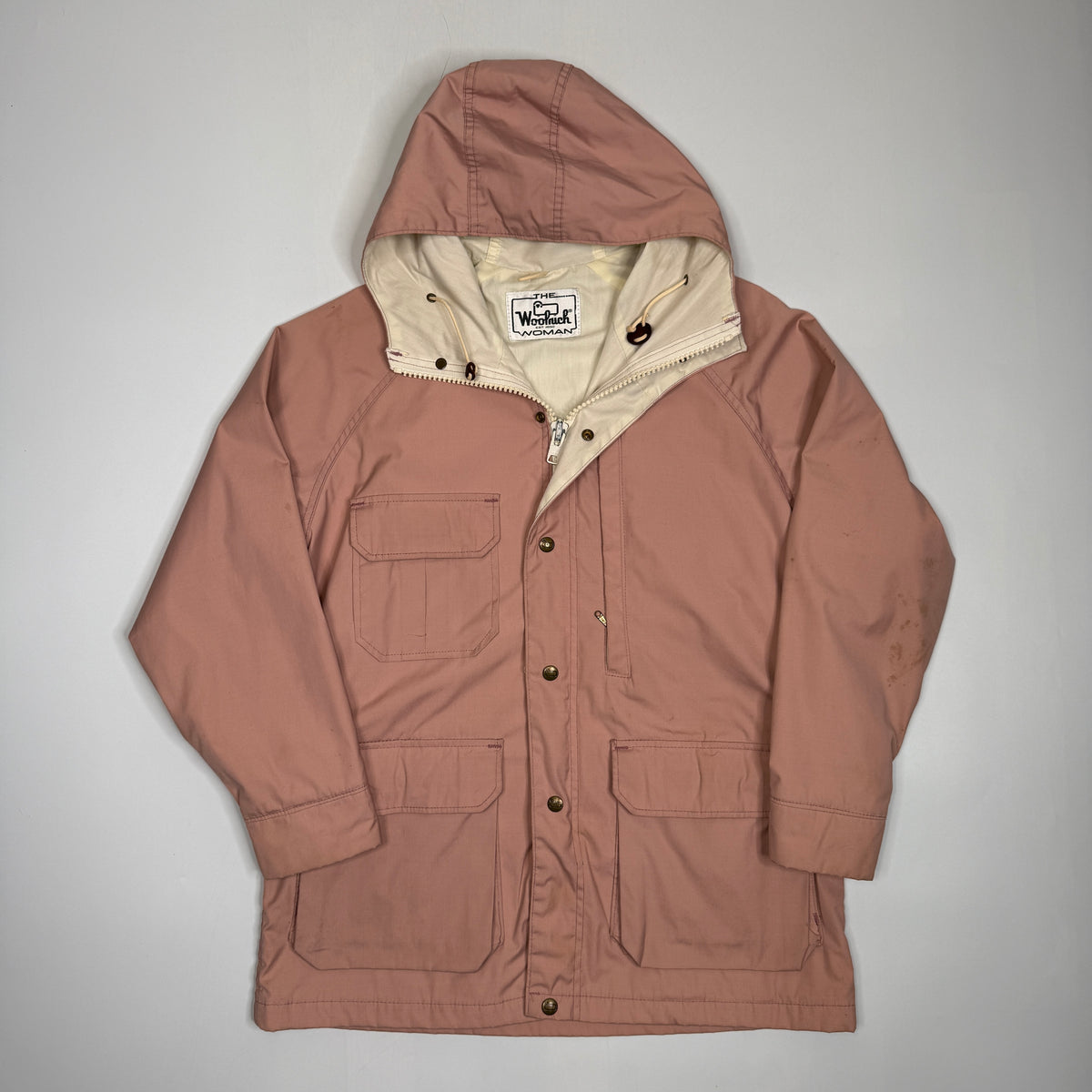 VTG Woolrich Chore Barn Field Lined Jacket L