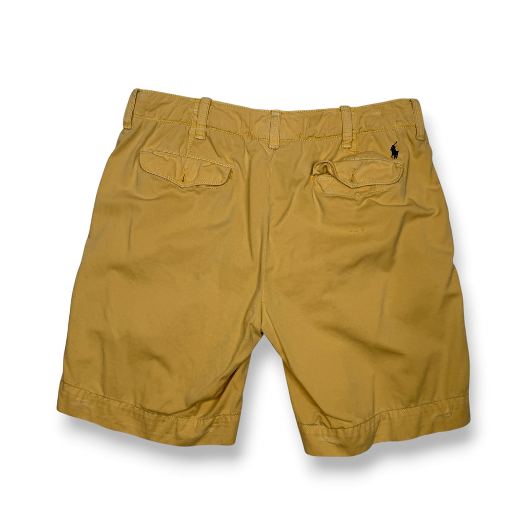 VTG Ralph Lauren Cargo Chino Shorts 38" Yellow