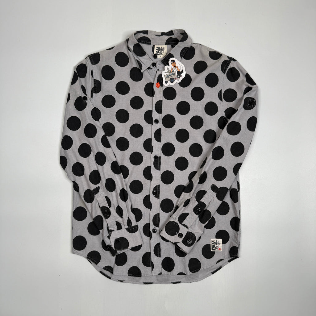 2011 Stussy Pam Polka Dot L/S Button Up S