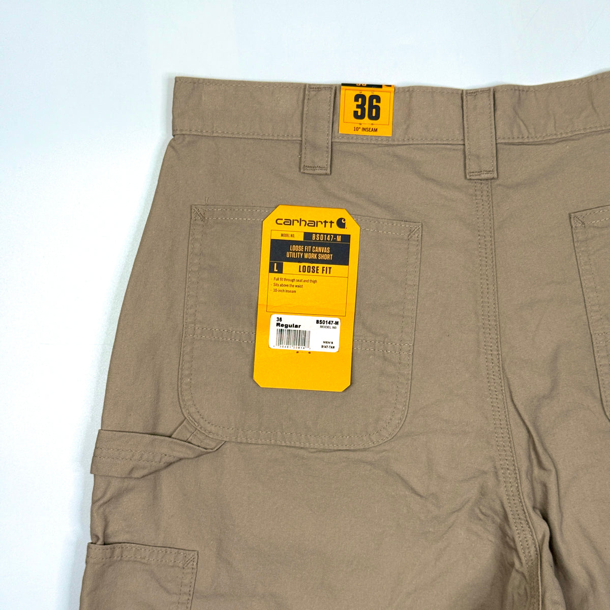 NWT Carhartt Utility Work Shorts 36"