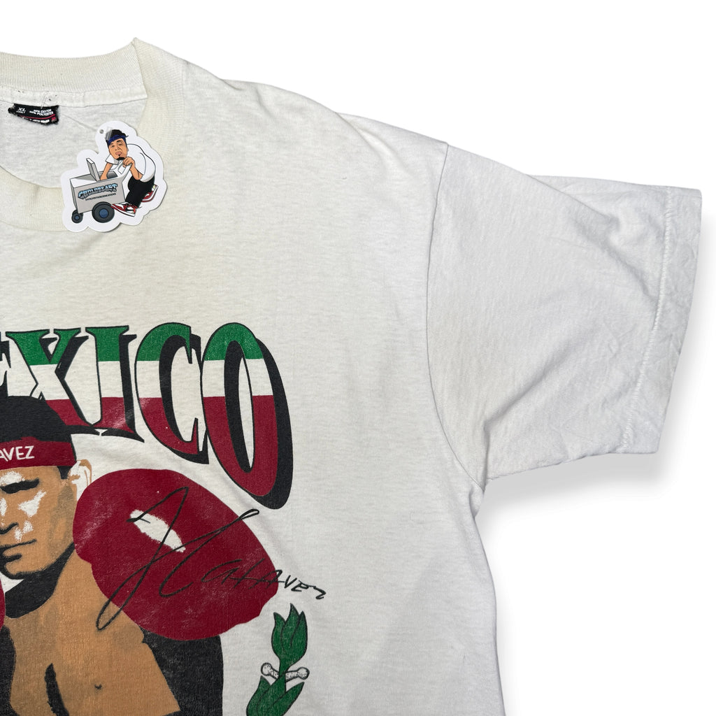 VTG Julio Ceasar Chaves T Shirt XL White