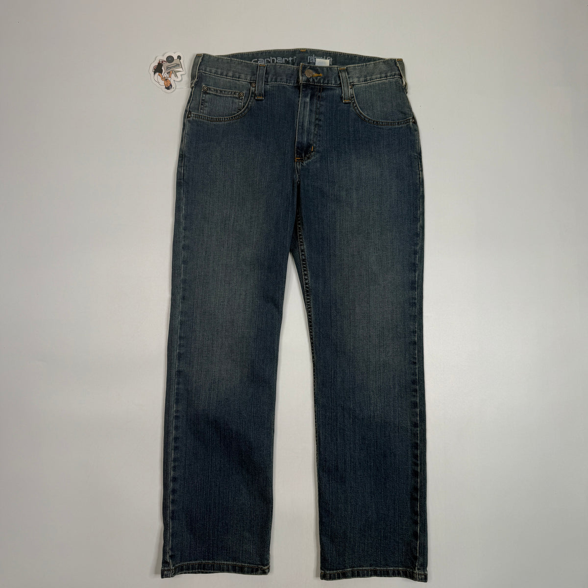 NWT Carhartt Relaxed Straight Rugged Flex Jeans 31" Superior