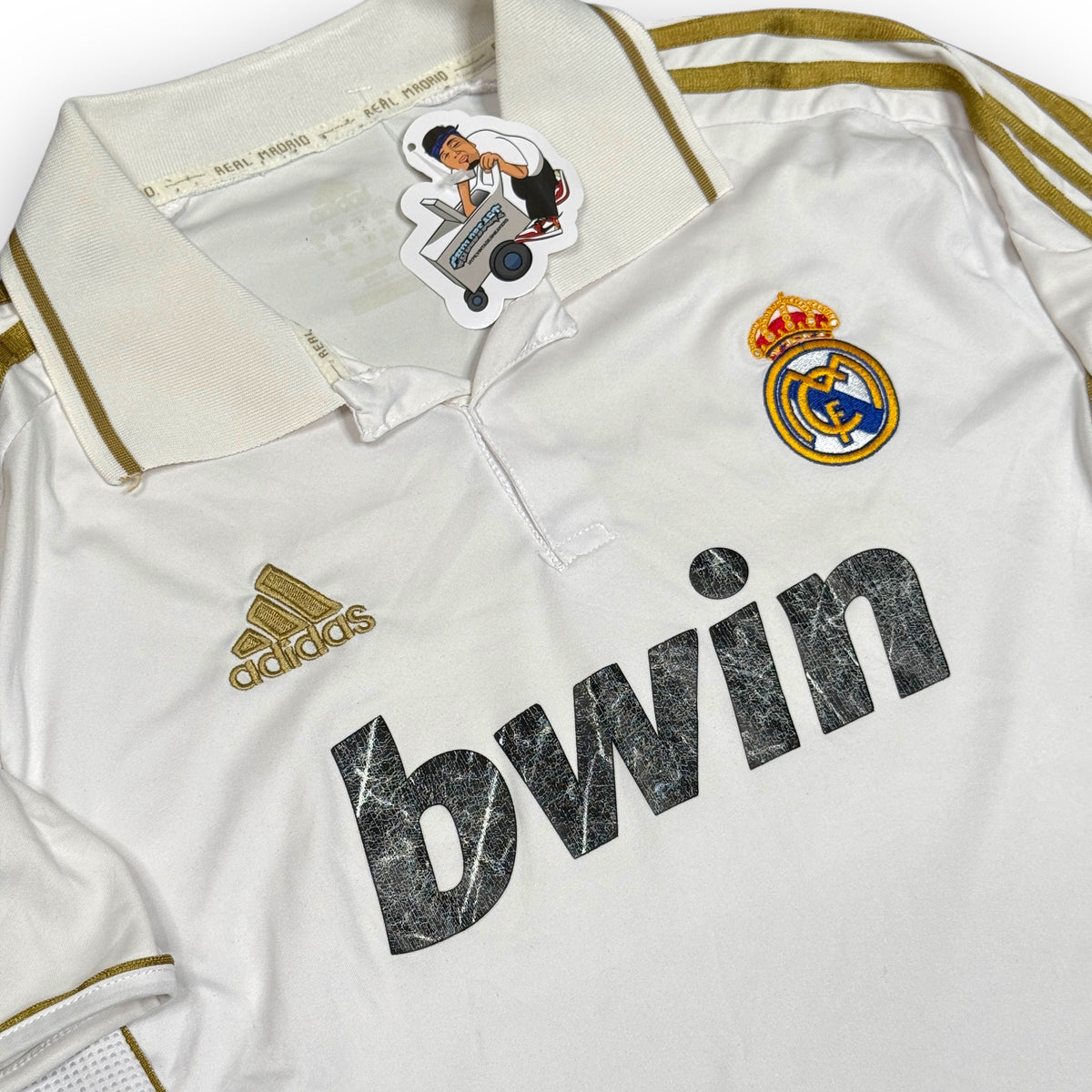 2011 Adidas Real Madrid Home Jersey S/M