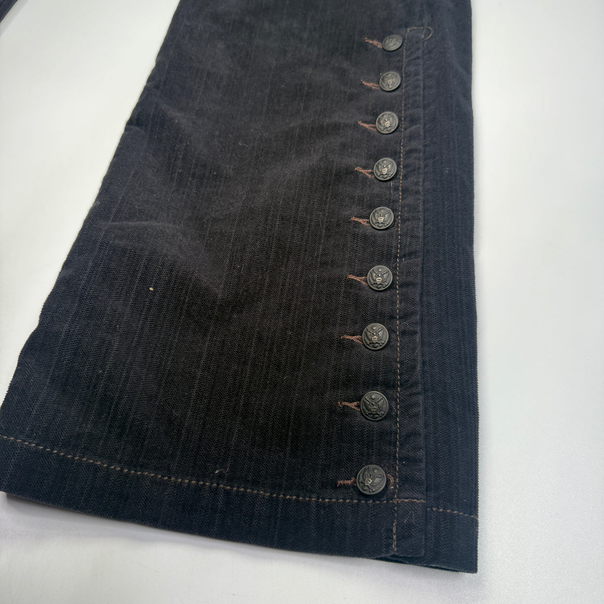 Y2K Polo Ralph Lauren Bootcut Pants 32" M/L Black