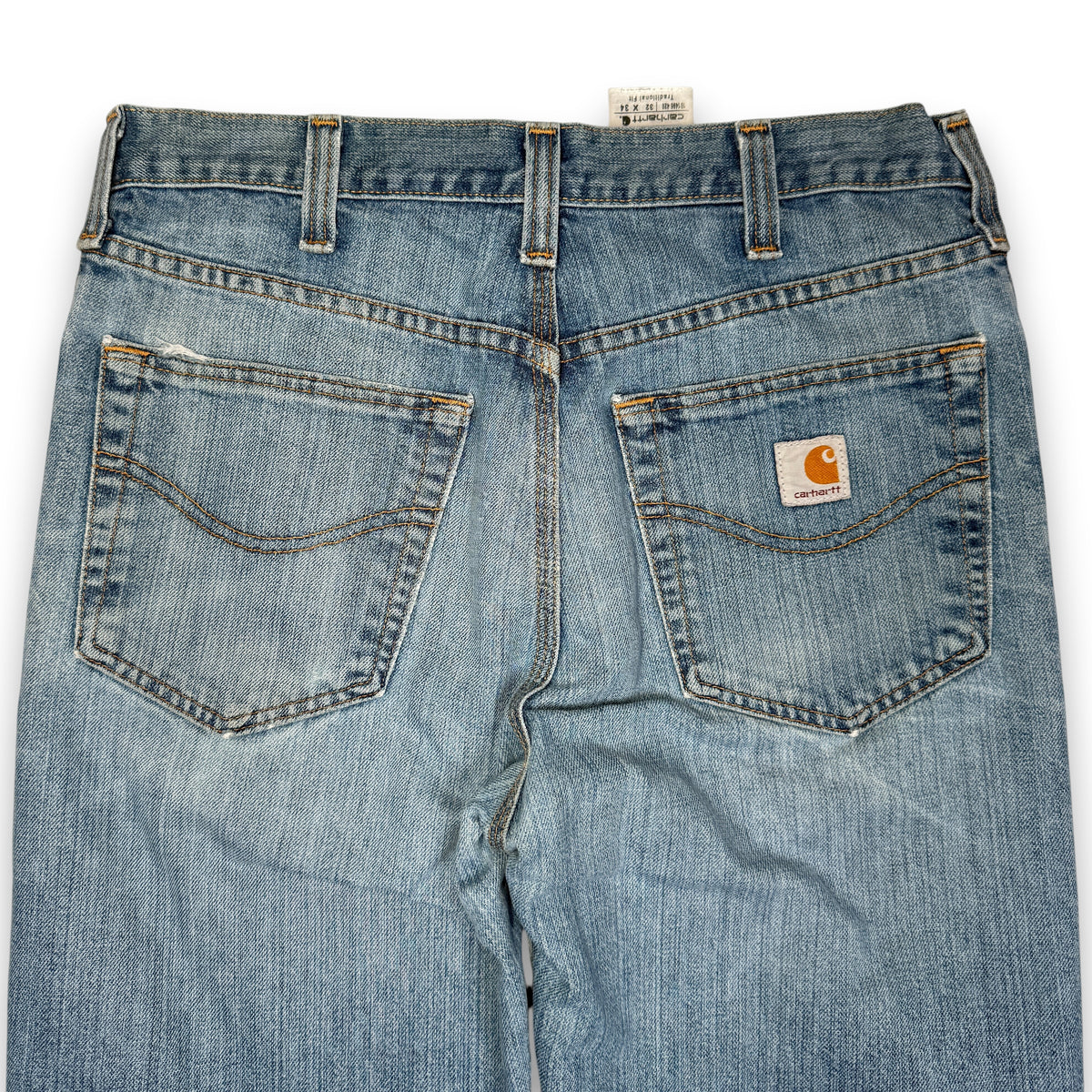 Carhartt Relaxed Straight Fit Rigby Denim Jeans 32"