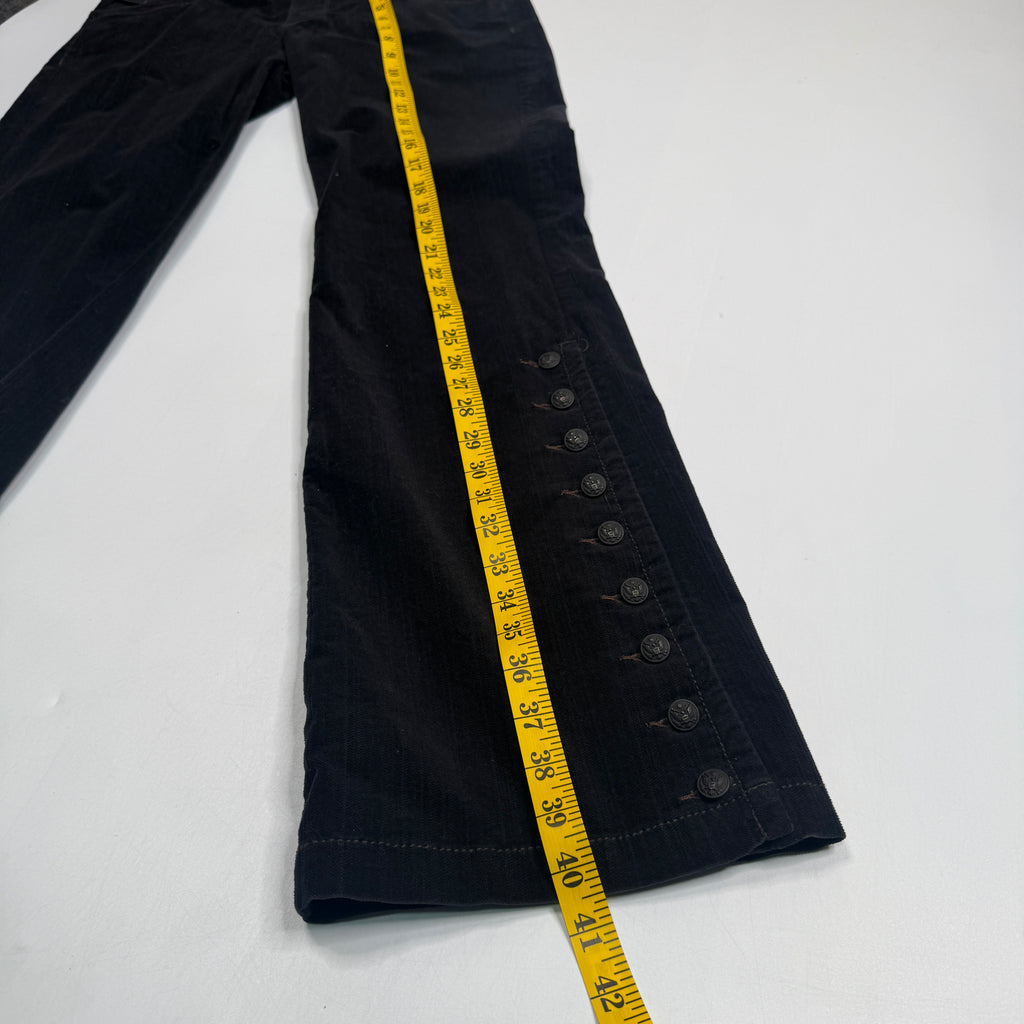 Y2K Polo Ralph Lauren Bootcut Pants 32" M/L Black