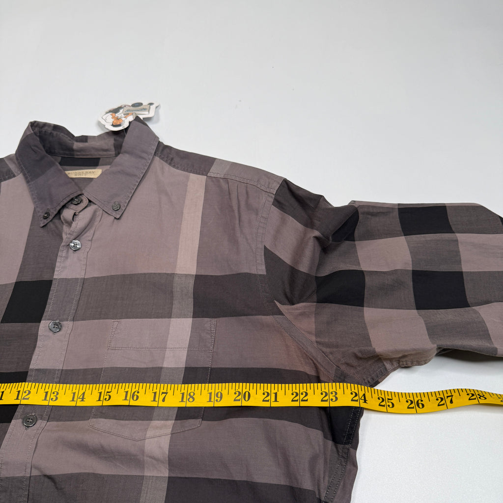 Burberry Brit Exploded Check L/S Button Up M/L
