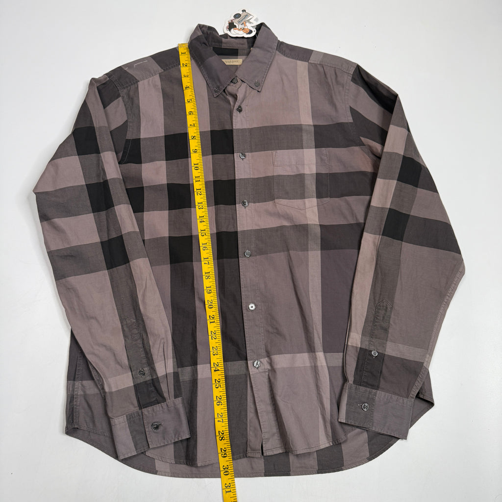 Burberry Brit Exploded Check L/S Button Up M/L