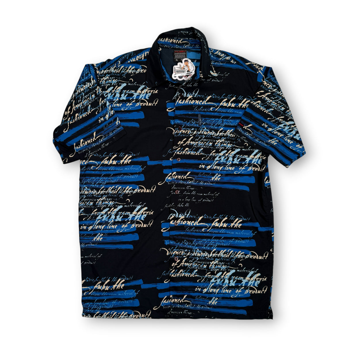 Y2K Fubu Fashion Button Up XL