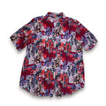 VTG Red Rover Native Rayon Button Up L