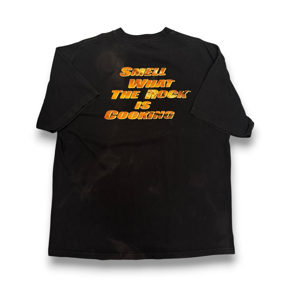 VTG 1998 WWF Rock Hard T Shirt 2XL