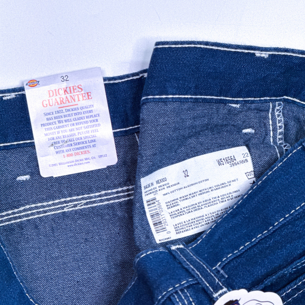 Y2K NWT Dickies Utility Carpenter Denim Shorts 32