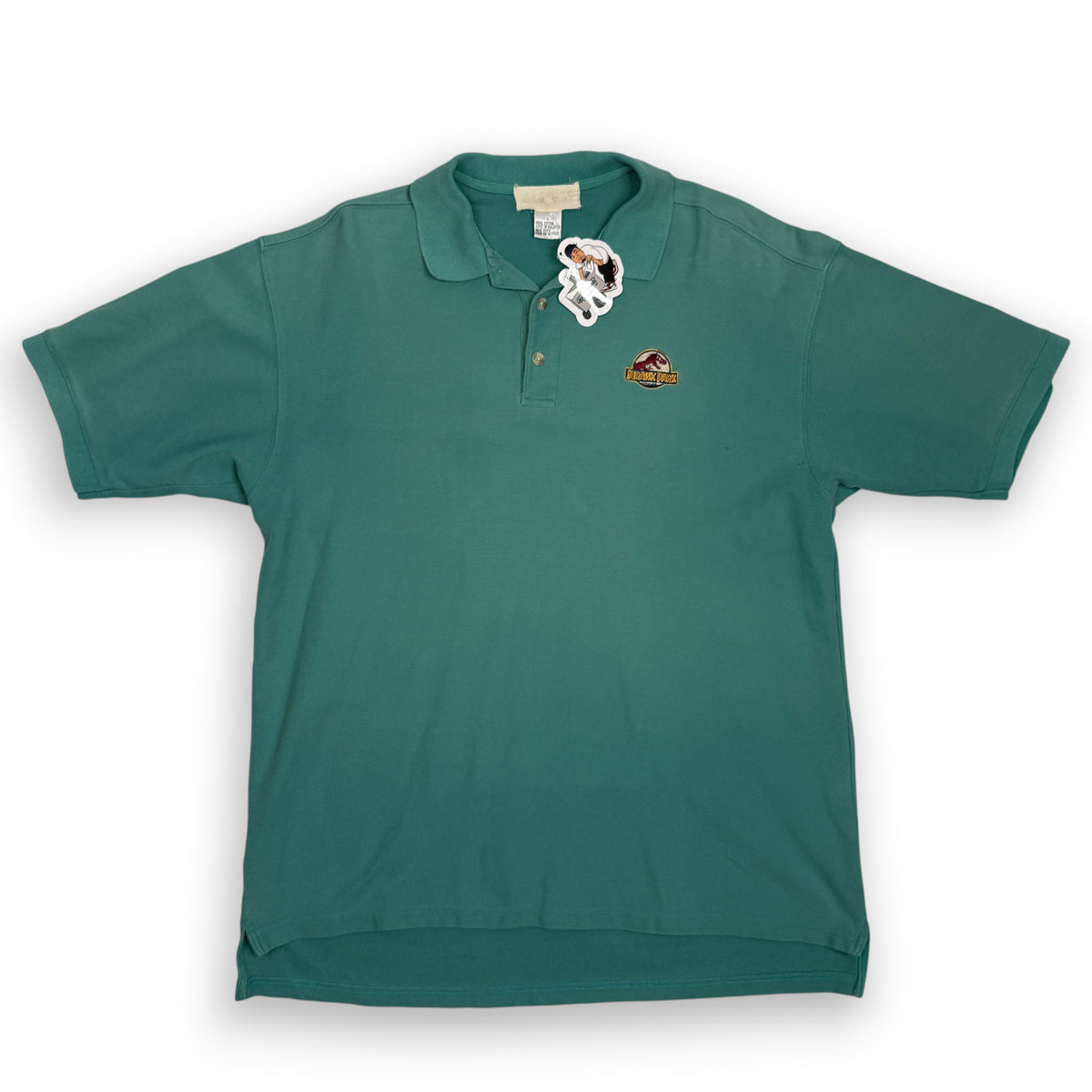 VTG Universal Studios Jurassic Park Polo Shirt L/XL