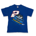 Y2K Kurt Busch Miller Lite Dodge T Shirt M Blue