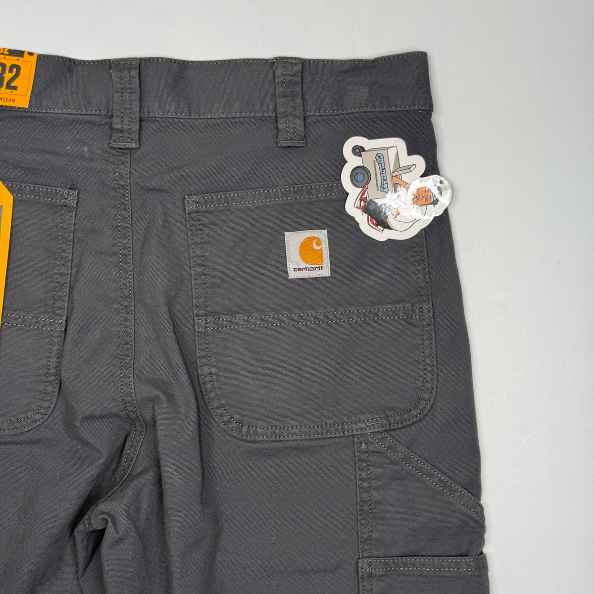 NWT Carhartt Rugged Flex Canvas Utility Shorts 32" Shadow