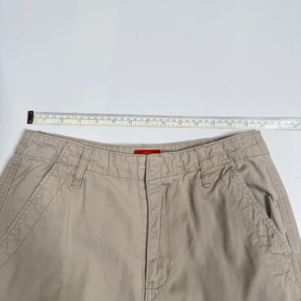 Y2K Dickies Cargo Pants 27" XS Khaki