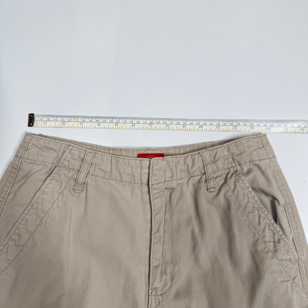 Y2K Dickies Cargo Pants 27" XS Khaki