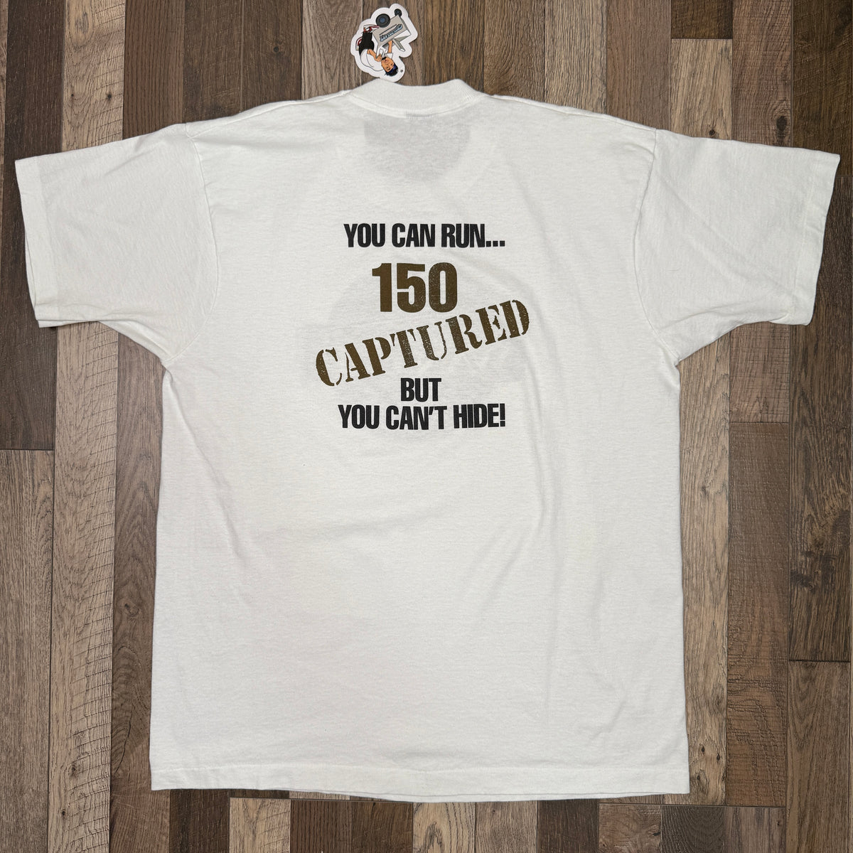 VTG Americas Most Wanted T Shirt XL White