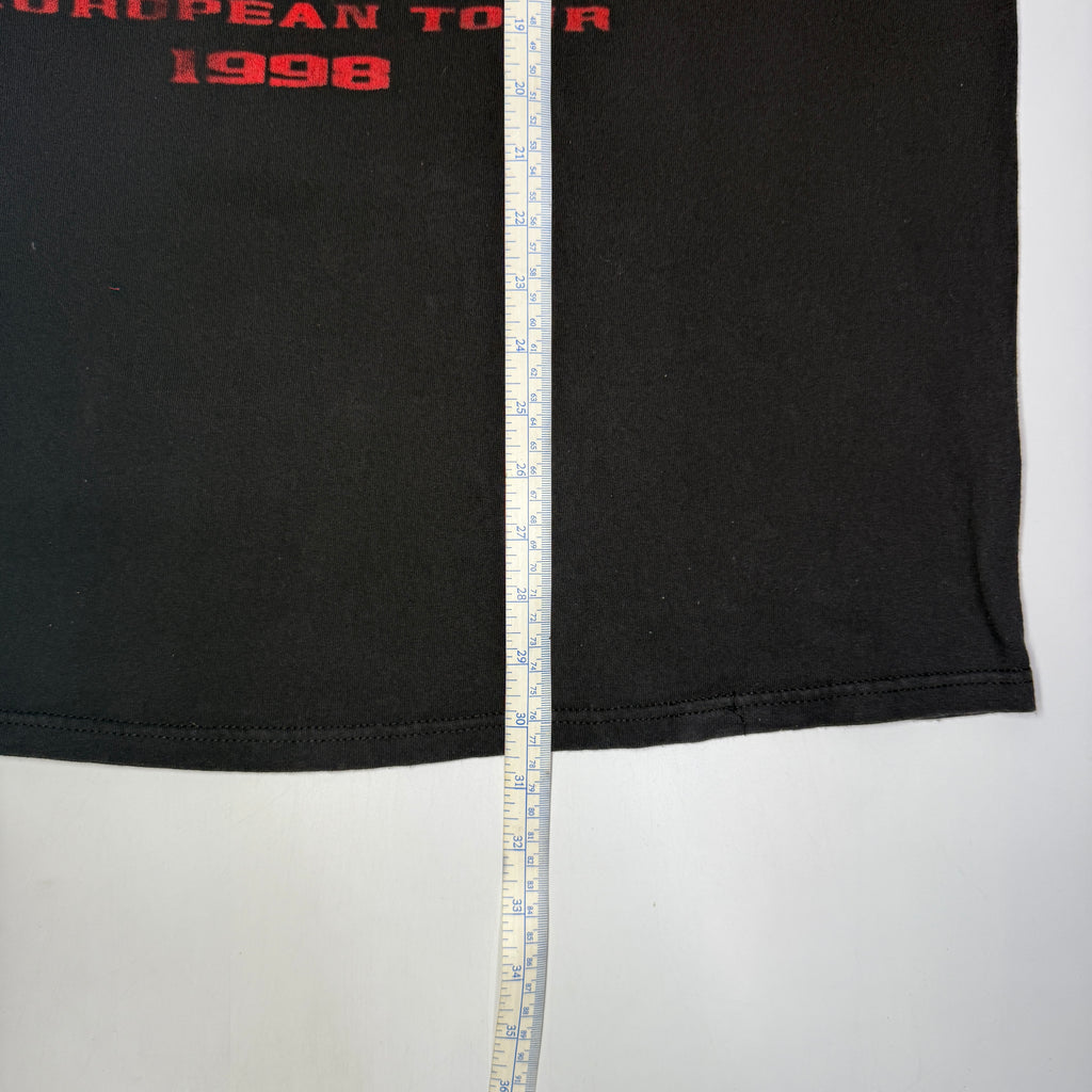 VTG Winterland 1999 Pantera World Domination Euro Tour T Shirt XL Black