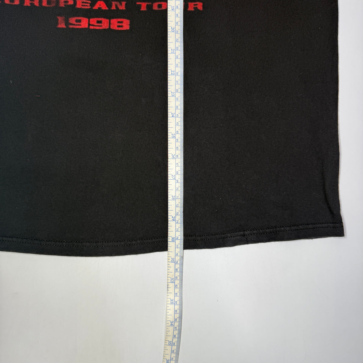 VTG Winterland 1999 Pantera World Domination Euro Tour T Shirt XL Black