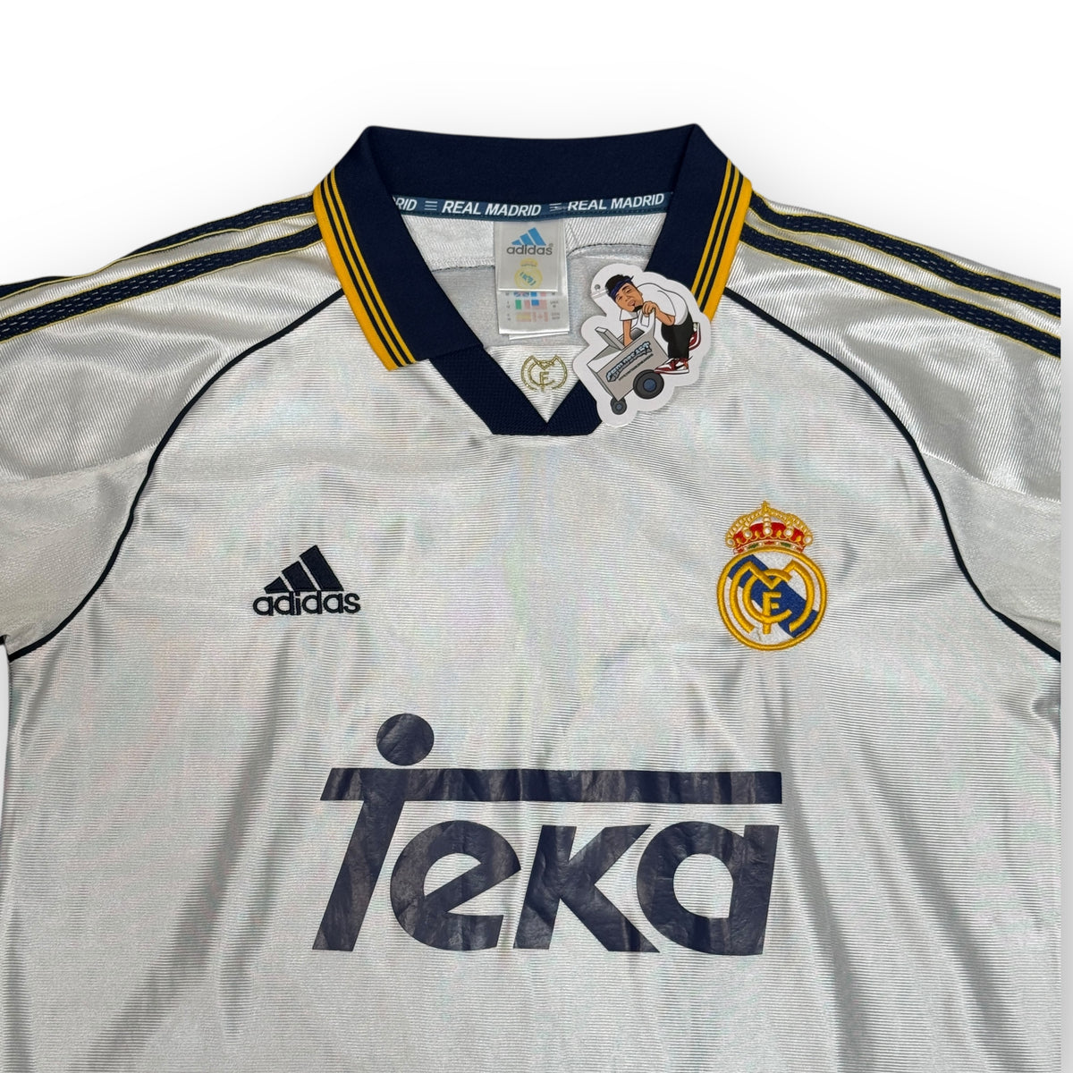 1998 Adidas Real Madrid Redondo Home Jersey M