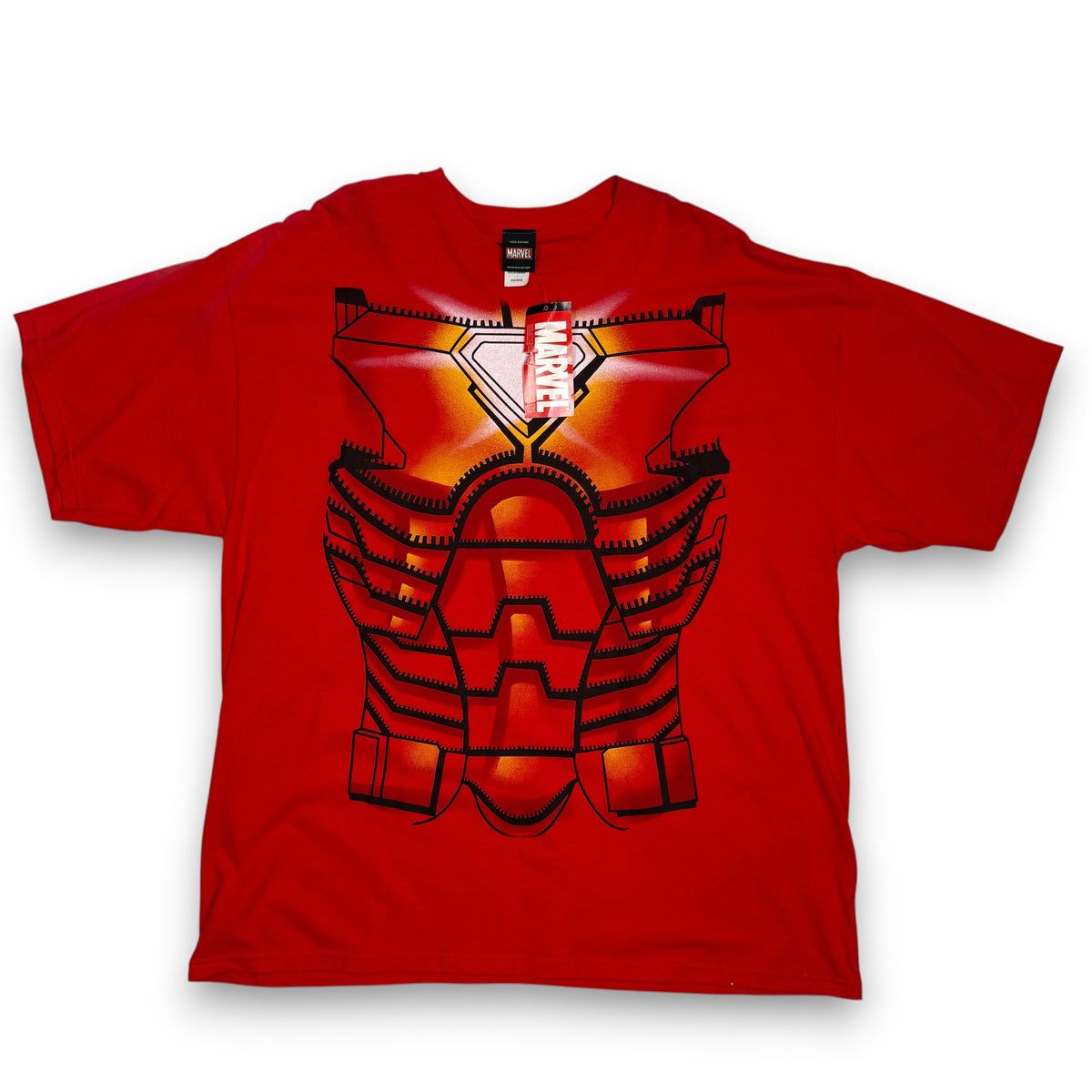 NWT Y2K Marvel Iron Man Suit T Shirt 2XL