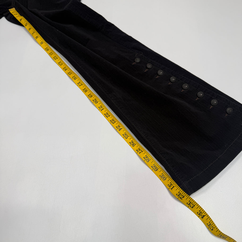 Y2K Polo Ralph Lauren Bootcut Pants 32" M/L Black