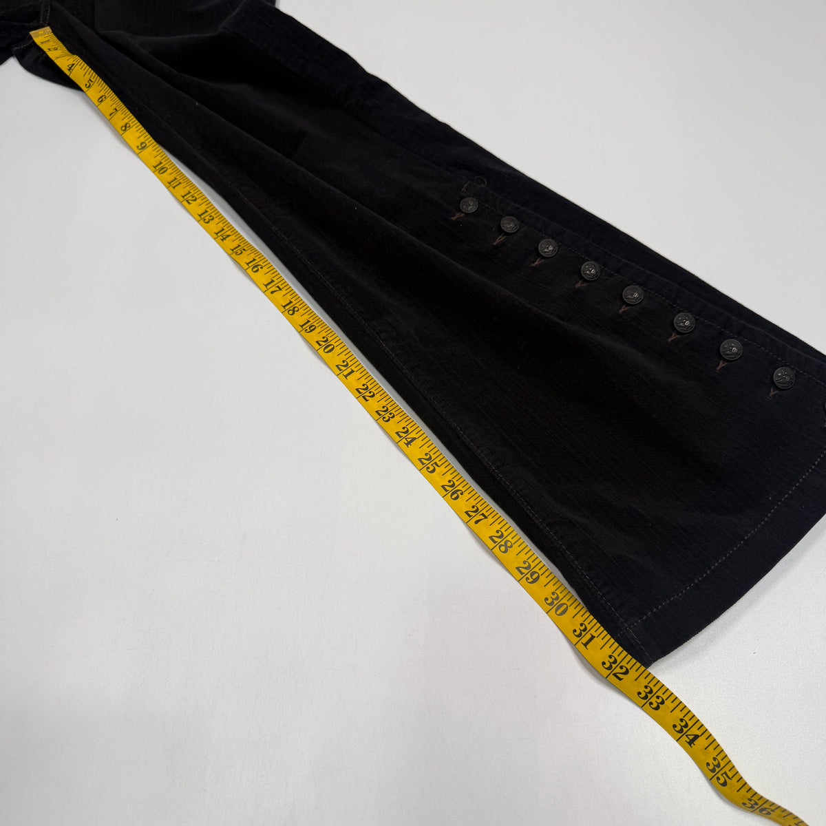 Y2K Polo Ralph Lauren Bootcut Pants 32" M/L Black