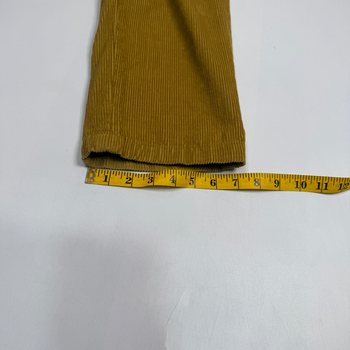 Dickies Corduroy Straight Leg Pants 28" S Mustard