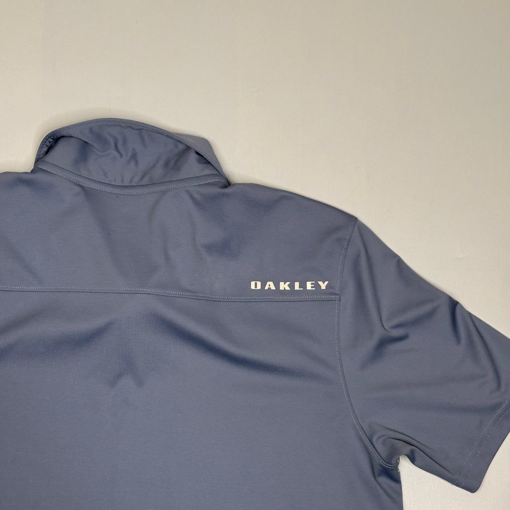 Oakley Striped Golf Polo Shirt M