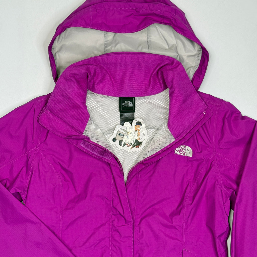 North Face Hyvent Magenta Rain Windbreaker Jacket XS Wmn