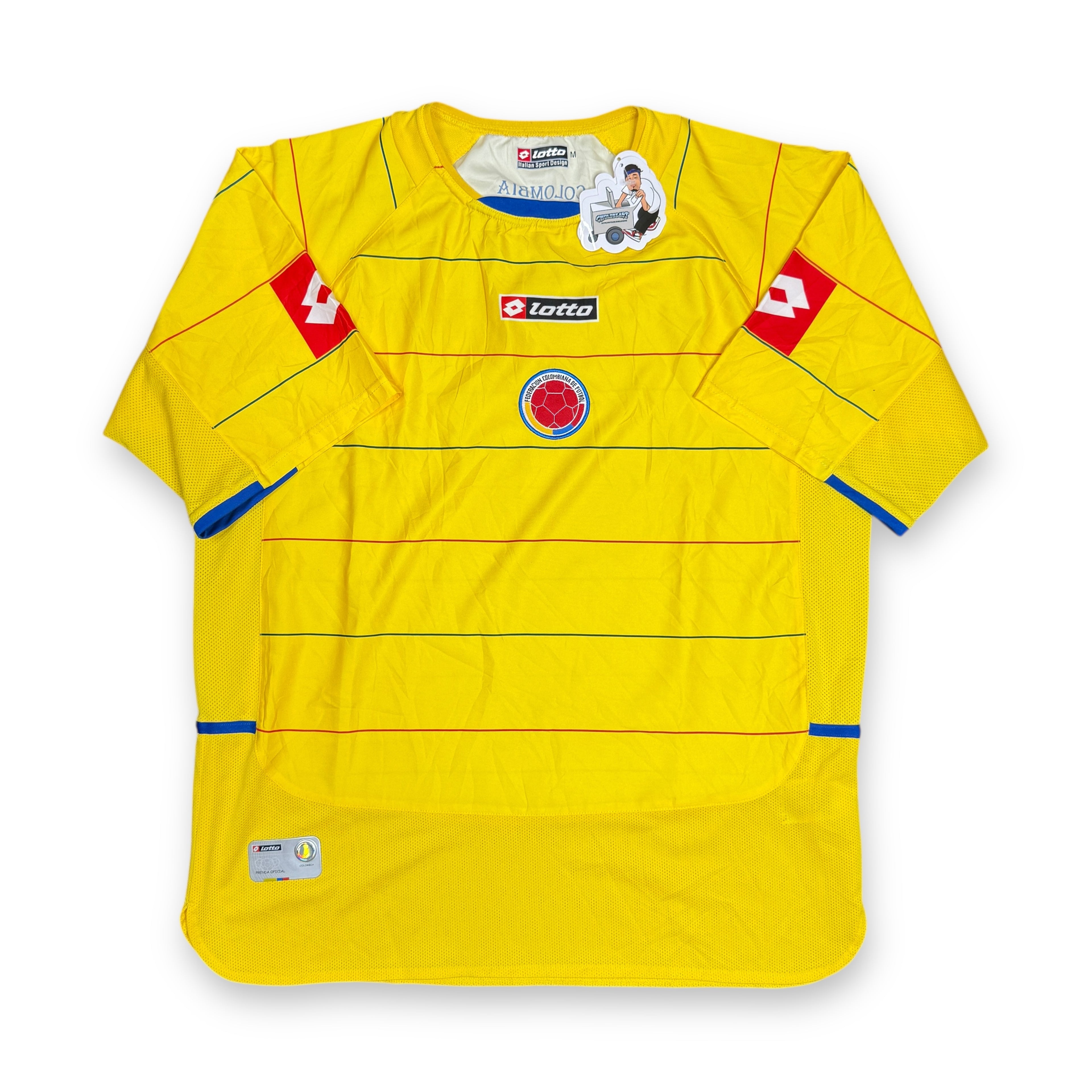 2004 Lotto Colombia Home Jersey M