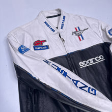 Load image into Gallery viewer, VTG Mustang GT Leather Jacket M